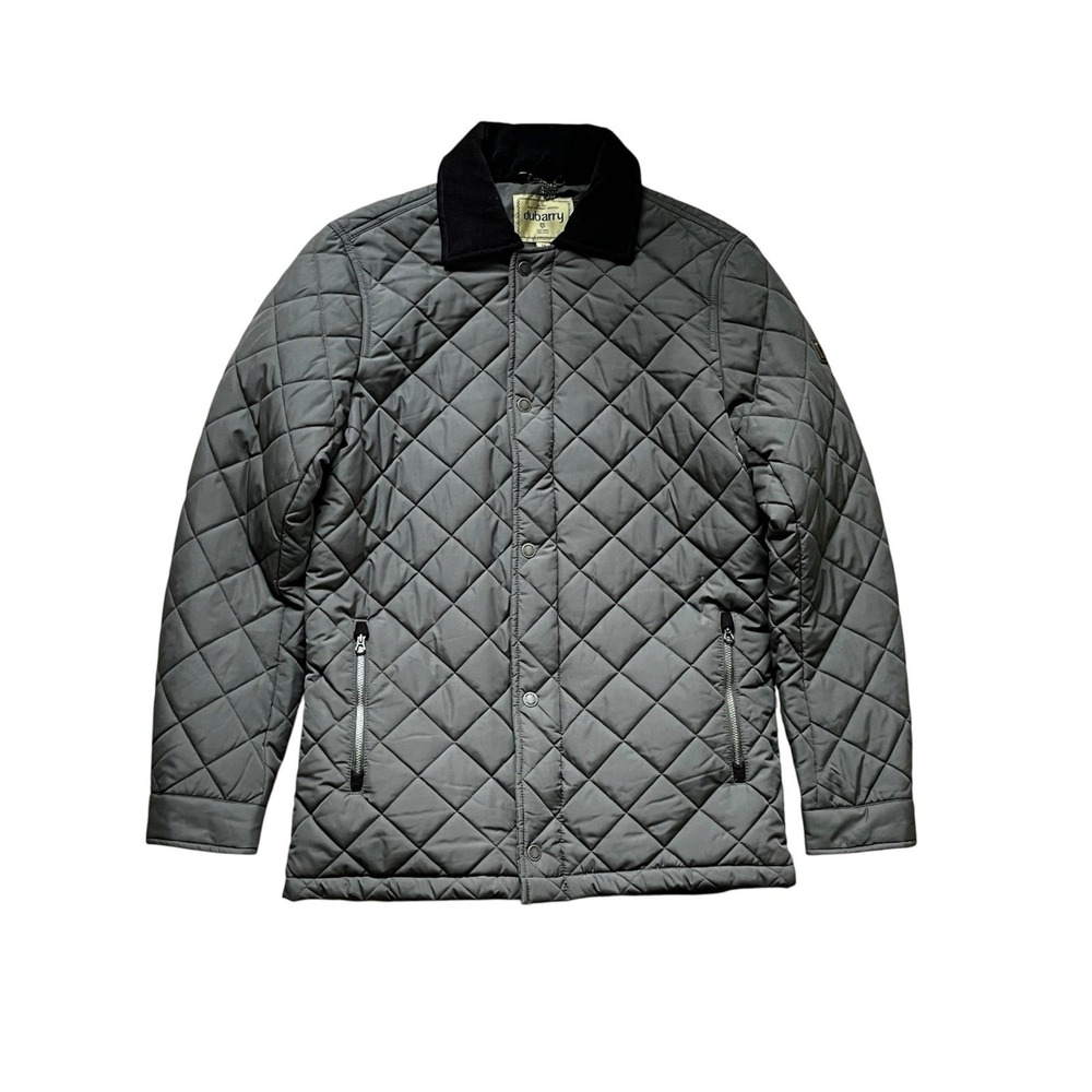 Dubarry of Ireland Mountusher Quilted Jacket Corduroy Collar, Size Medium